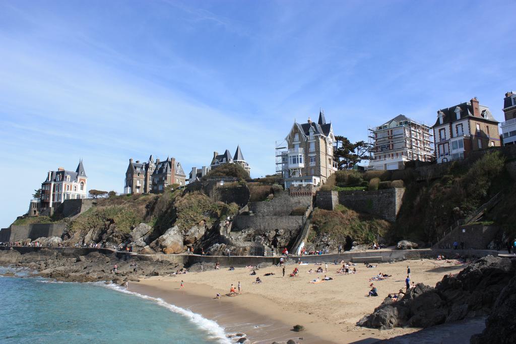 T2-300M Plage-L'Estacade- St Enogat A Dinard Extérieur photo